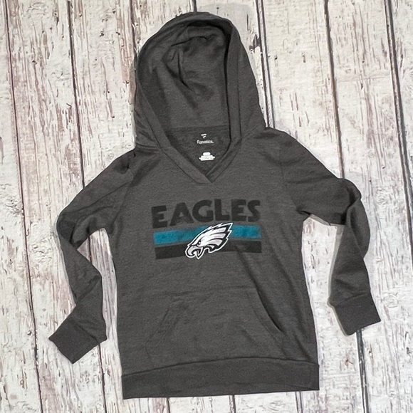 Women's Philadelphia Eagles NFL Football Hoodie Pullover Jumper Sweatshirt - Picture 1 of 5